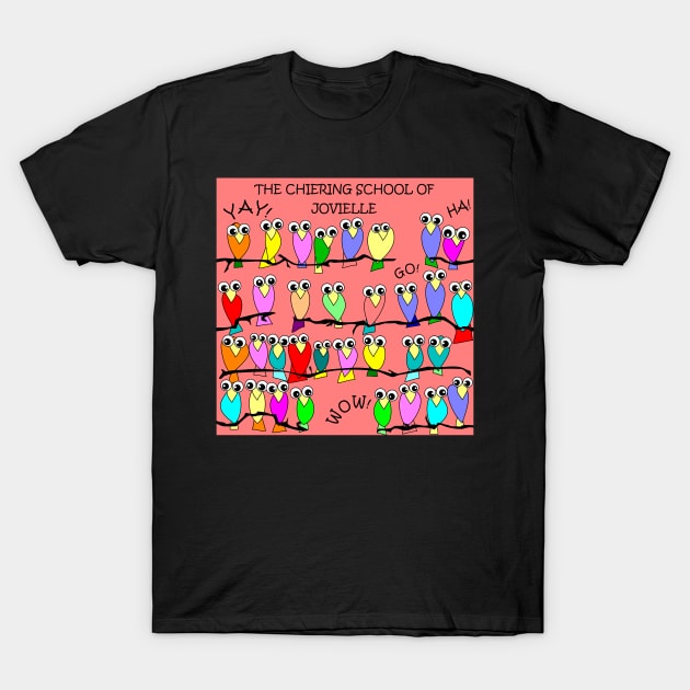 Chiering School of Jovielle Pink T-Shirt by ArtticArlo